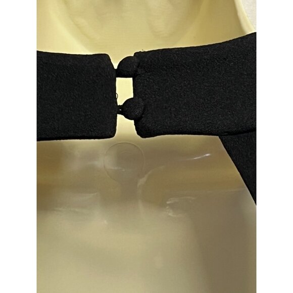 Lulus Keep Coming Back Black Skater Dress Size Small‎ Halter Open Back Mini NWT - Picture 7 of 16